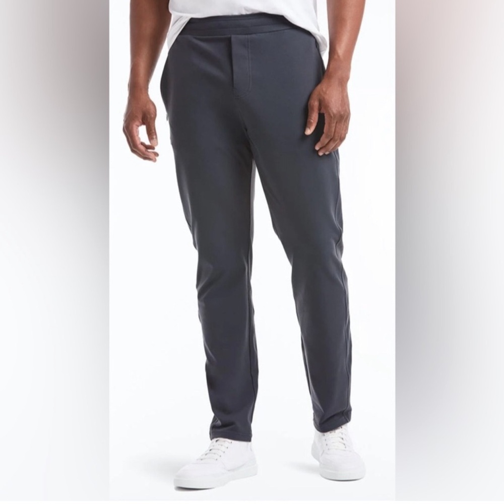 Public Rec Daymaker Pants Grey Size 38/32 Comfort Athletic Drawstring Men’s